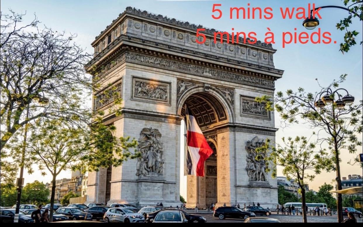 Elegant Appartement Trocadero Paris Exterior foto